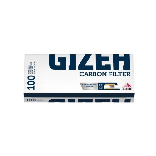 master-100 Άδεια τσιγάρα για γέμισμα Gizeh King Size ενεργού άνθρακα – 10 κουτιά των 100 τεμαχίων