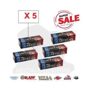 Άδεια τσιγάρα για γέμισμα Cartel King Size με φίλτρο – συσκευασία με 200 άδεια τσιγάρα