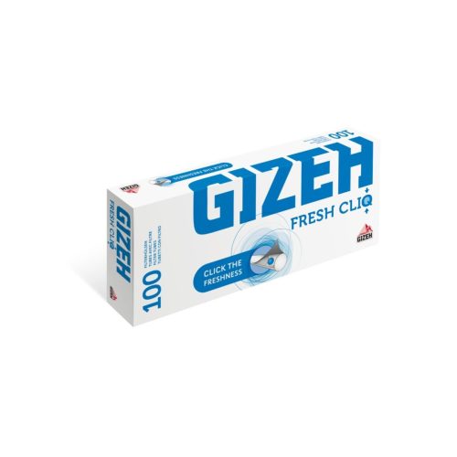 master-136 Άδεια τσιγάρα για γέμισμα Gizeh Fresh CliQ Regular με φίλτρο κλικ μενθόλης – συσκευασία με 100 άδεια τσιγάρα
