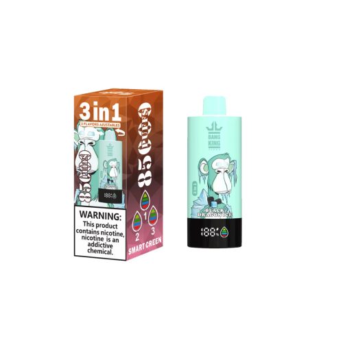 Bang King 85K 3-in-1 – 85.000 τζούρες – Strawberry / Vanilla Coke / Black Dragon Ice / Peach Ice
