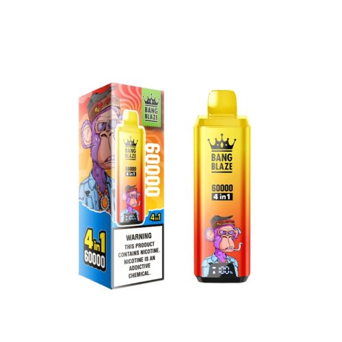 Bang Blaze 60K 4-in-1 – 60.000 τζούρες – Watermelon Ice / Blueberry Mint / Fuii Ice / Lime Romance
