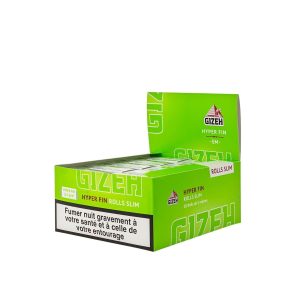 Χαρτάκια στριφτού σε ρολό Gizeh Fine Rolls Slim – 20 ρολά