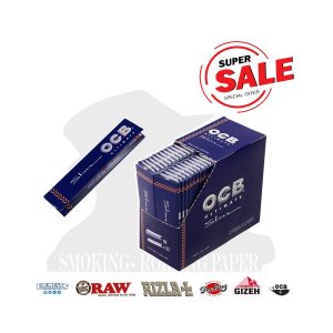 Χαρτάκια στριφτού OCB Ultimate King Size Slim – συσκευασία με 50 πακετάκια