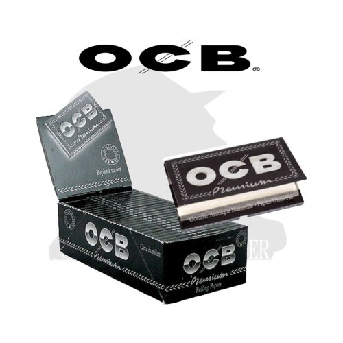 master-236 Χαρτάκια στριφτού OCB Premium Black Regular – συσκευασία με 25 πακετάκια