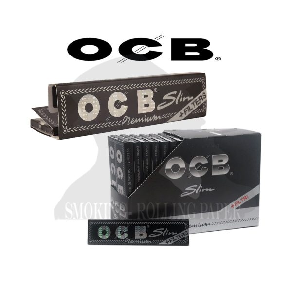 master-243 Χαρτάκια στριφτού OCB Premium King Size Slim με φίλτρα – συσκευασία με 32 πακετάκια