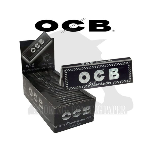 master-245 Χαρτάκια στριφτού OCB Premium Black Regular – συσκευασία με 50 πακετάκια