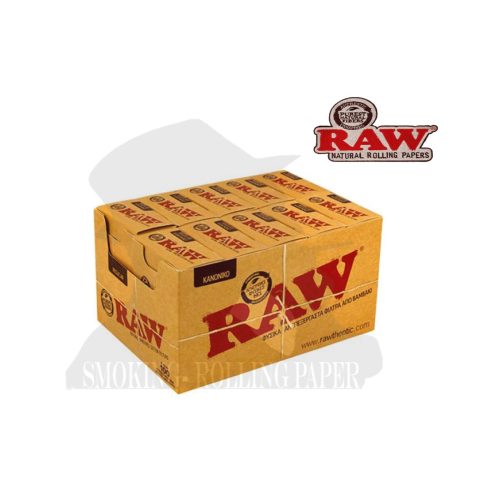 master-254 Φιλτράκια RAW Regular 8 mm από καθαρό βαμβάκι – 10 συσκευασίες των 100 φίλτρων