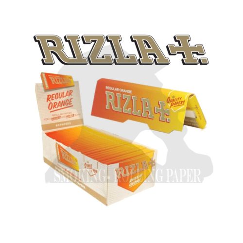 master-291 Χαρτάκια στριφτού Rizla Orange Regular – συσκευασία με 50 πακετάκια