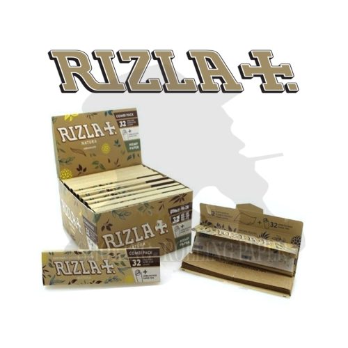 master-302 Χαρτάκια στριφτού Rizla Natura King Size Slim με φίλτρα – συσκευασία με 32 πακετάκια