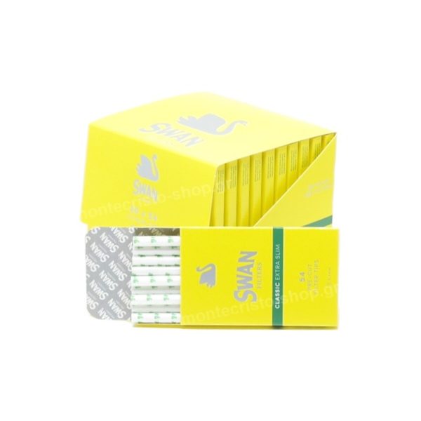 master-358 Φιλτράκια Swan Extra Slim Pocket 5,7 mm – 20 συσκευασίες των 54 φίλτρων