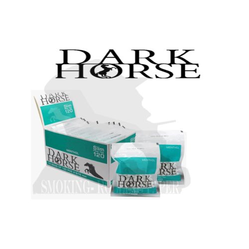 master-52 Φιλτράκια Dark Horse Menthol Slim 6 mm – 10 σακουλάκια των 120 φίλτρων