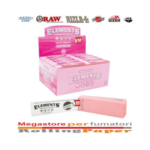 master-87 Χάρτινα τζιβανάκια Elements Pink Slim με διάτρηση – 50 μπλοκάκια