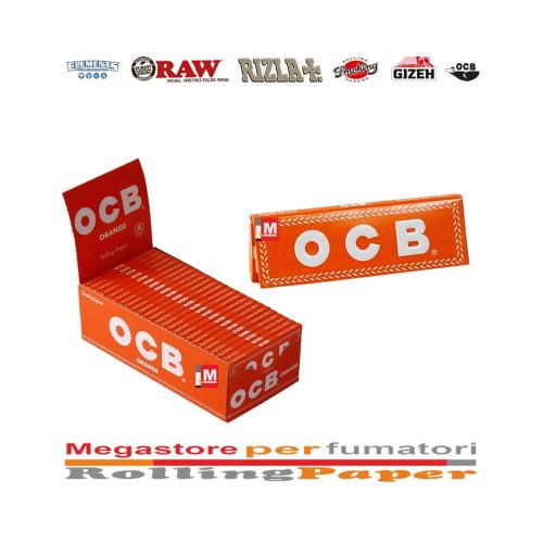 master-91 Χαρτάκια στριφτού OCB Orange Regular – συσκευασία με 50 πακετάκια